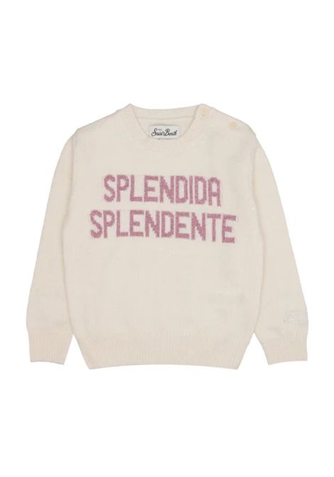 Pull neonato con stampa SAINT BARTH | PRC0001N PRINCESS01903I SPRENDIDA SPLENDENTE102